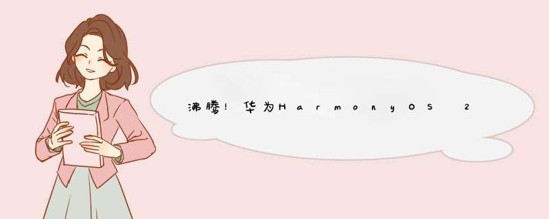 沸腾！华为HarmonyOS 2来了！鸿蒙初现，看看谁在它的“朋友圈”